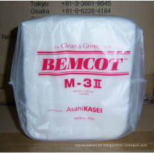 Cleanroom Wiper M3, Bemco M3 toallitas de viscosa poliéster ecológico M3 Cleanroom Wiper, 25cm * 25cm, 100 unids / bolsa, 30 bolsas / cartón